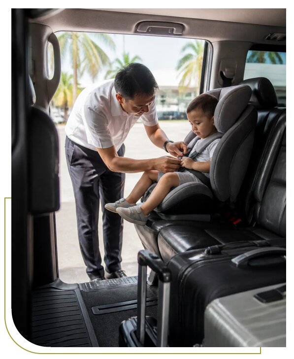 Трансфер с детским креслом на Пхукете для клиентов из Кореновска